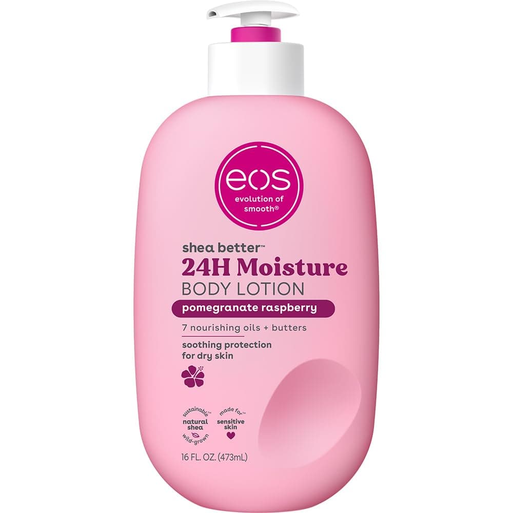 EOS Shea Better 24H Moisture Body Lotion – Pomegranate Raspberry